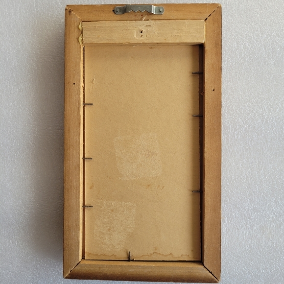 2 Medeiros 1960s Vintage Framed Big Eyed Child Portraits Prints - Picture 7 of 9